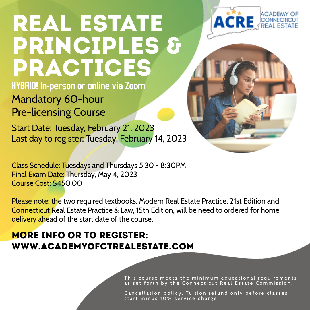 PreLicensing Academy of Connecticut Real Estate
